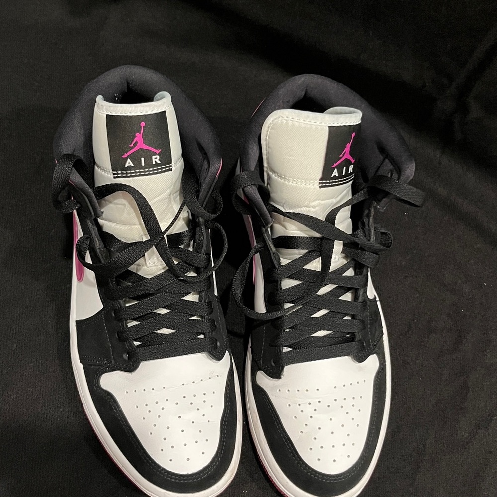 Wmns Air Jordan 1 Mid 'Cactus Flower' sz 9